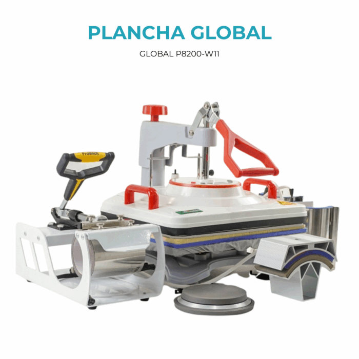 Plancha de Estampado 29 x 38 cm (11 en 1) - Sublimadora - Imagen 6