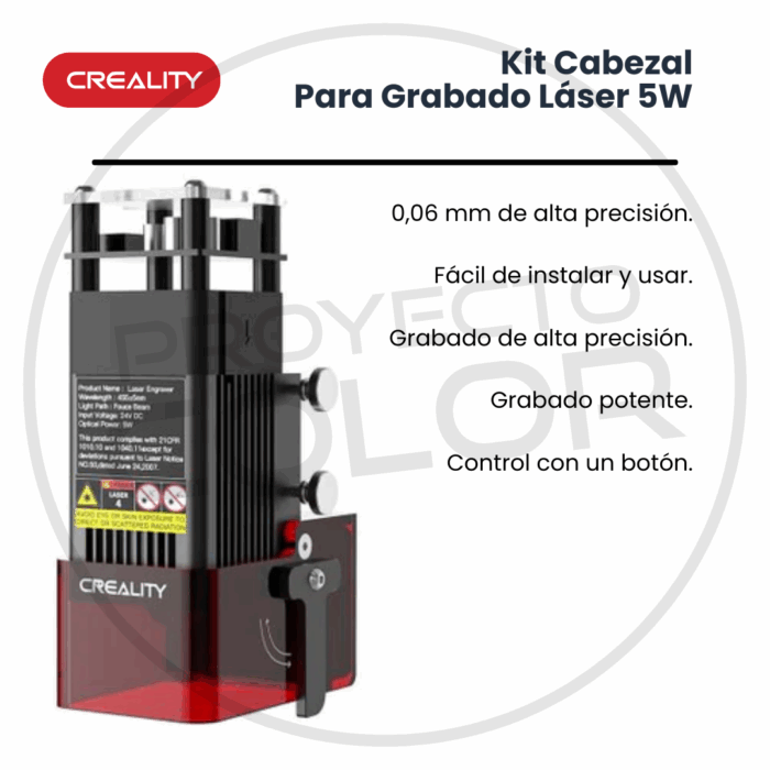 Kit Cabezal Para Grabado Láser 5W - Imagen 5