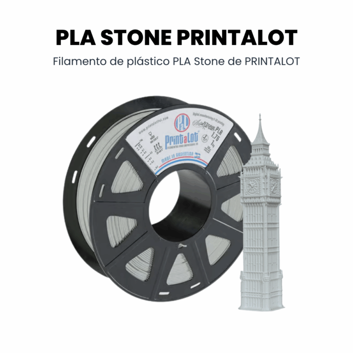 Printalot Filamento 3D PLA Art! Stone 1.75mm - Rollo x 1 KG - Imagen 3