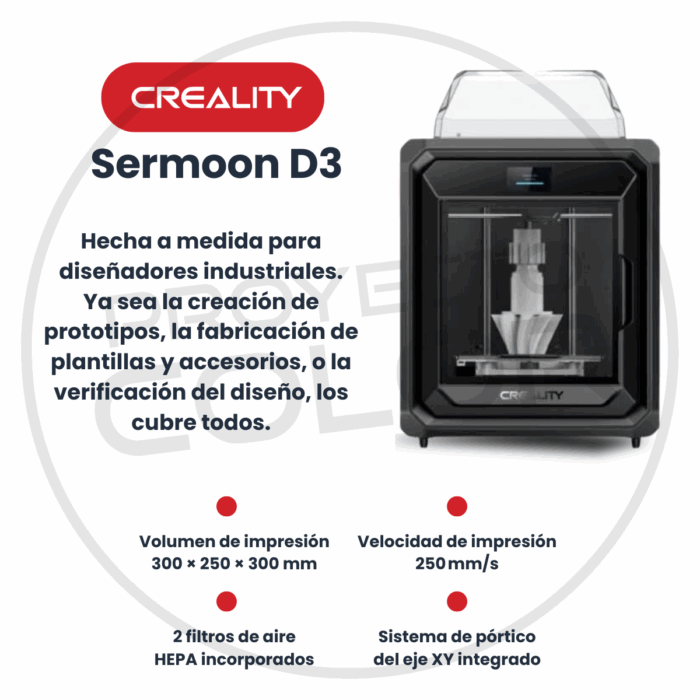 Creality Sermoon D3 - Imagen 4
