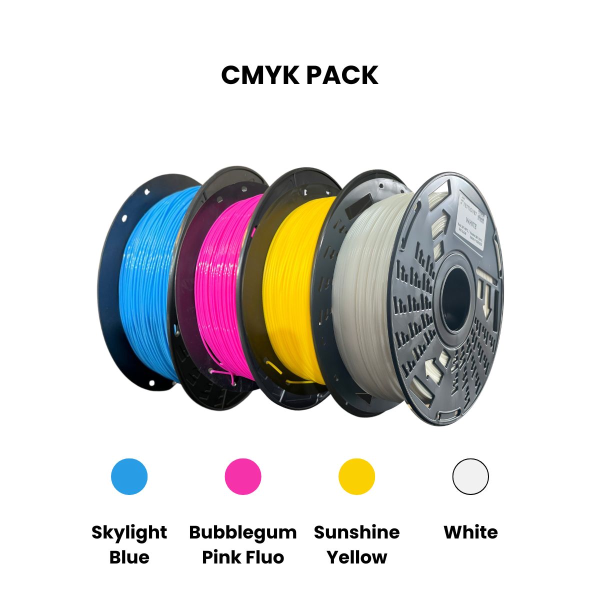 CMYK - Fremover Filamento High Speed PLA+ Rollo x1 KG - Sin Caja - Imagen 2