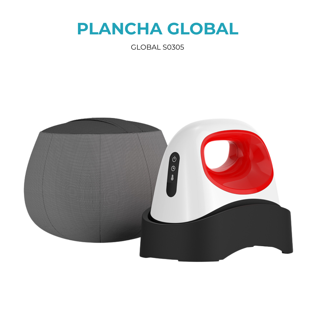 Sublimadora Estampadora Mini Portátil De Gorras GLOBAL - Imagen 2