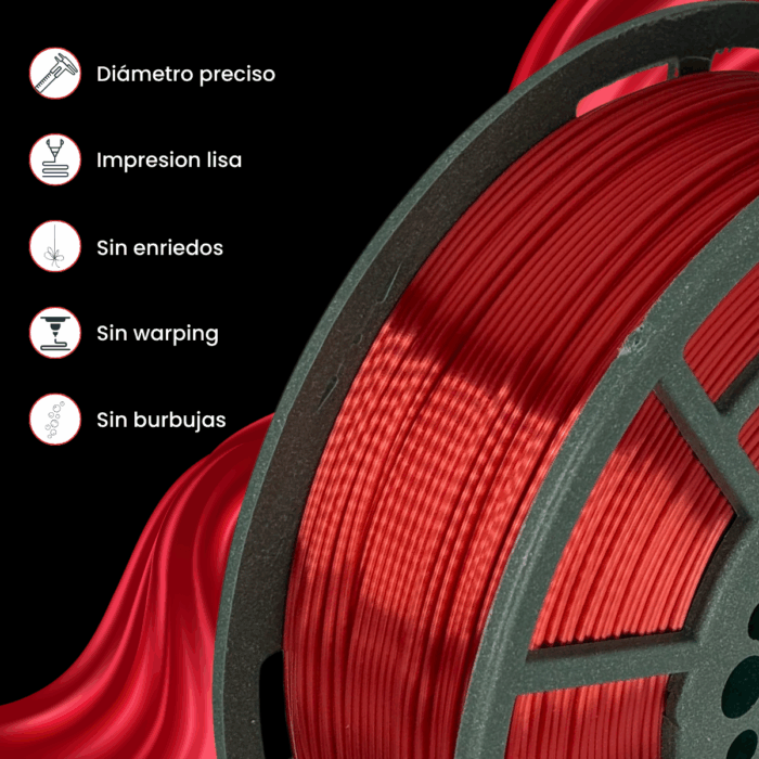 GST3D Filamento SILK Rollo x1 KG - Imagen 9
