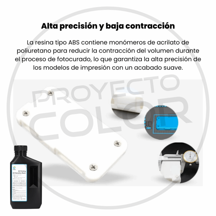 Resina UV Tipo ABS YOUSU 1kg - Imagen 12