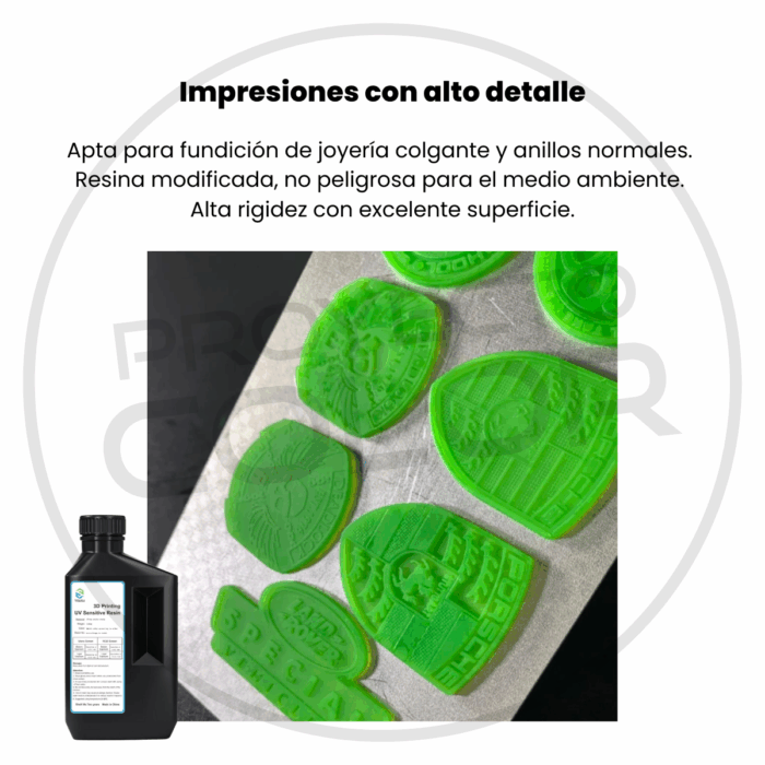Resina UV Joyeria Casteable YOUSU 1kg - Imagen 3