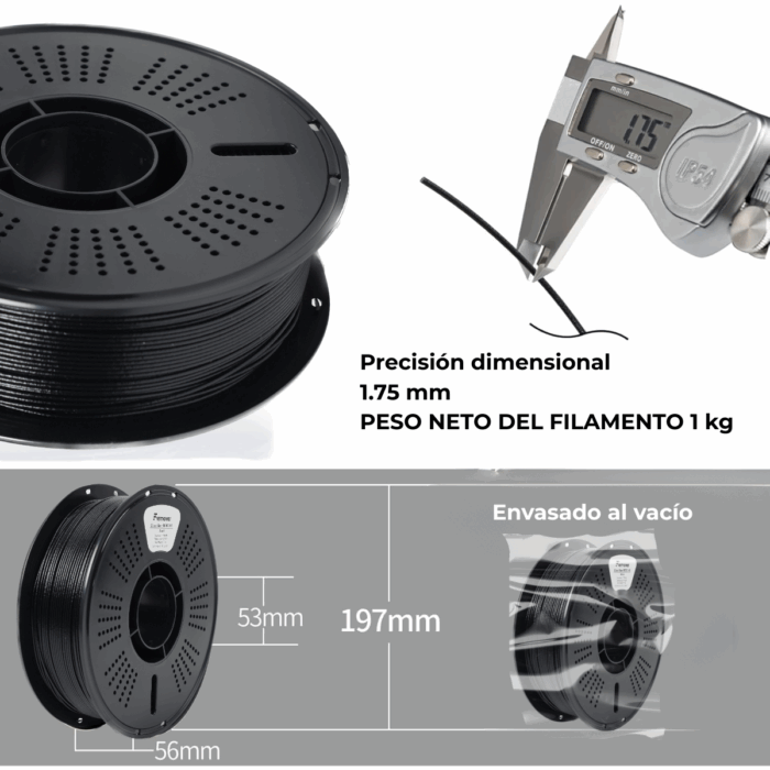 Filamento PETG+ Fibra de Vidrio High Speed Fremover x 1kg - Imagen 5
