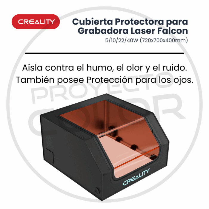 Cubierta Protectora para Grabadora Laser Falcon 5/10/22/40W (720x700x400mm) - Imagen 7