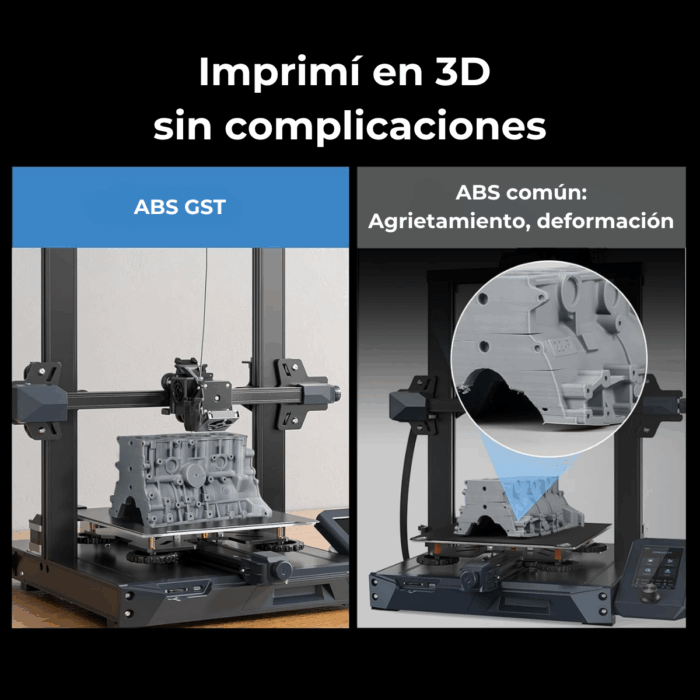 GST3D Filamento ABS Rollo x1 KG (Sin Caja) - Imagen 5