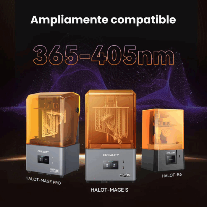 Resina Creality UV Rigida 1Kg - Imagen 5