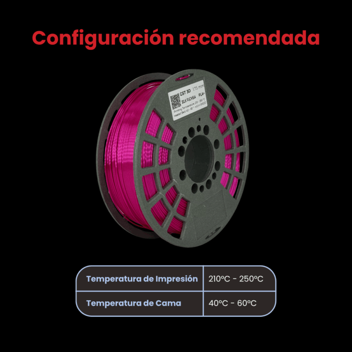GST3D Filamento SILK Rollo x1 KG - Imagen 10