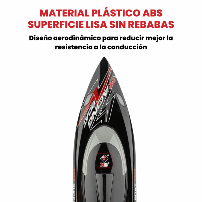 Lancha Deportiva Alta Velocidad 60km/h Control Remoto ToySky - Imagen 4