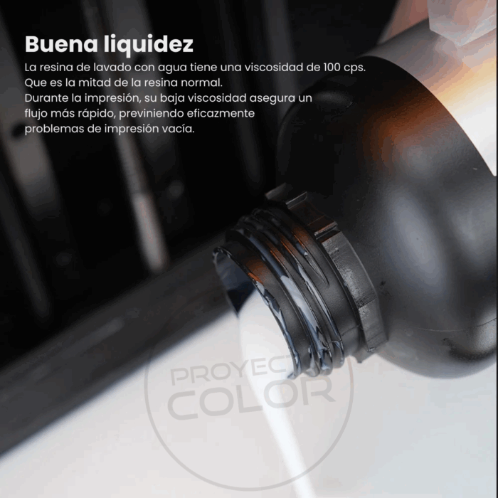 Resina Lavable al Agua Creality 1KG - Imagen 9
