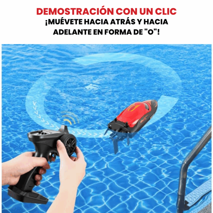 Lancha Deportiva Alta Velocidad 35 Km/h Control Remoto Brushless CSJ53851 - Imagen 4