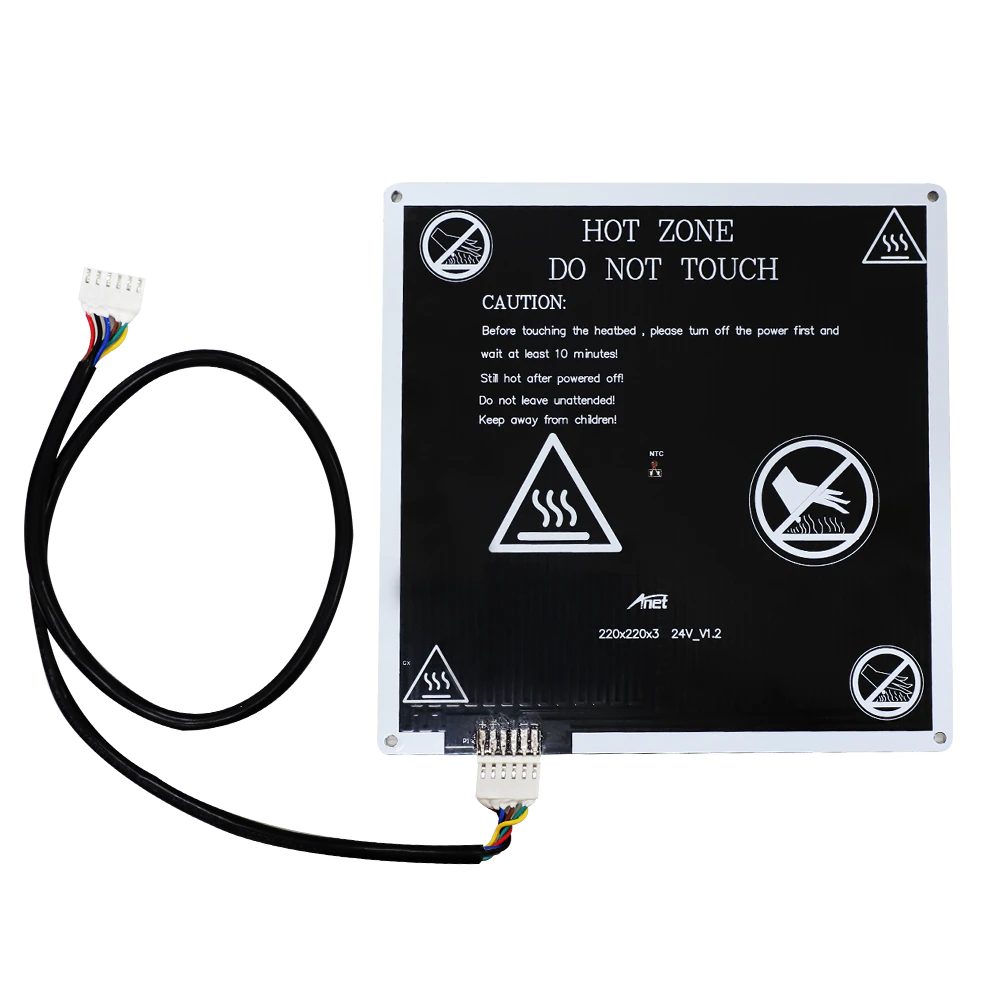 Cama Caliente con Cable (Anet ET4)