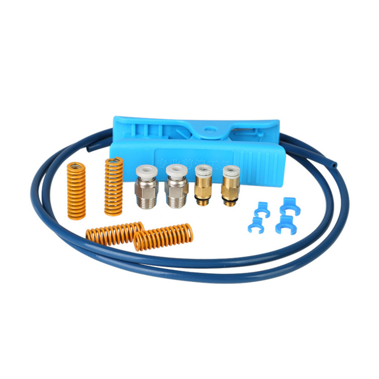 Kit Tubo De Teflón Capricorn + Racords + Resortes mejorados Creality (Ender-3 / Ender-5 / Cr-10)