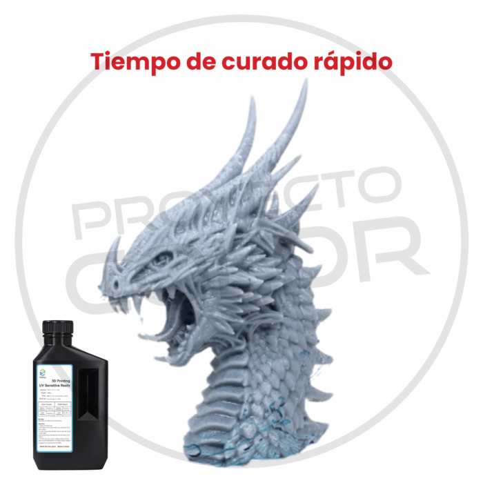 Resina UV Lavable YOUSU 1kg - Imagen 5