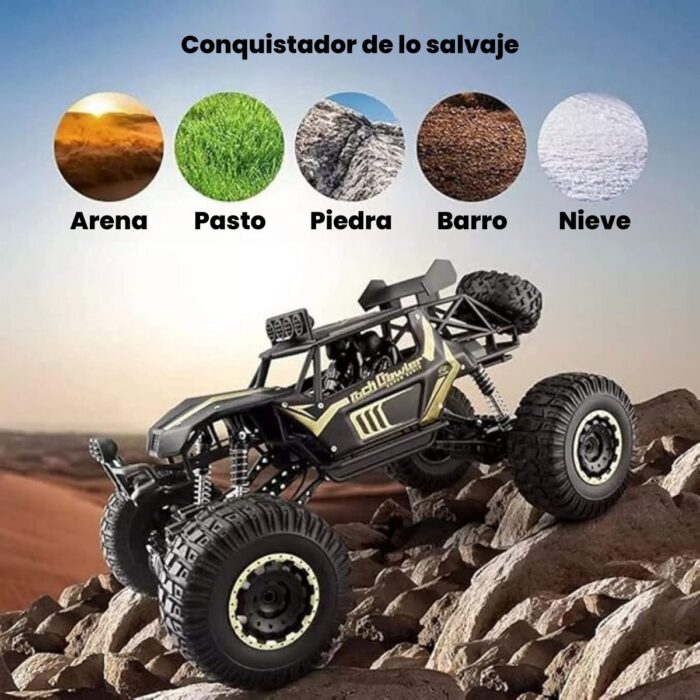 Camioneta 4x4 Control Remoto 1:8 ToySky - Imagen 6