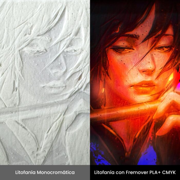 CMYK - Fremover Filamento High Speed PLA+ Rollo x1 KG - Sin Caja - Imagen 5