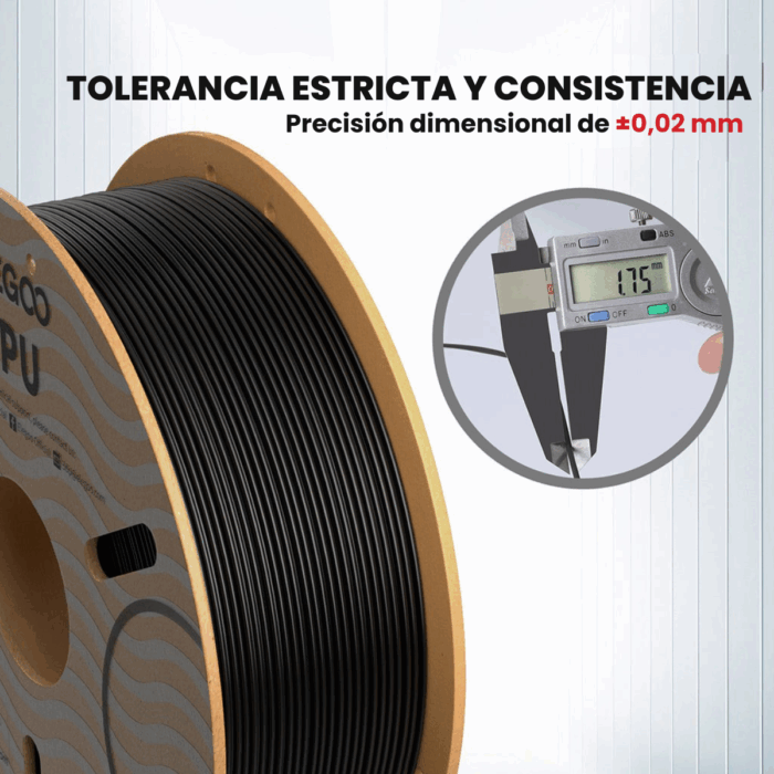 Filamento Elegoo TPU 1.75mm 1KG - Imagen 6