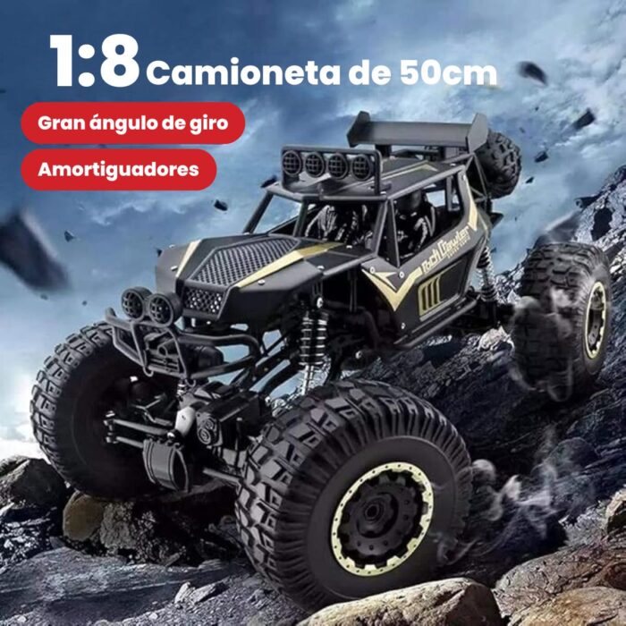 Camioneta 4x4 Control Remoto 1:8 ToySky - Imagen 7