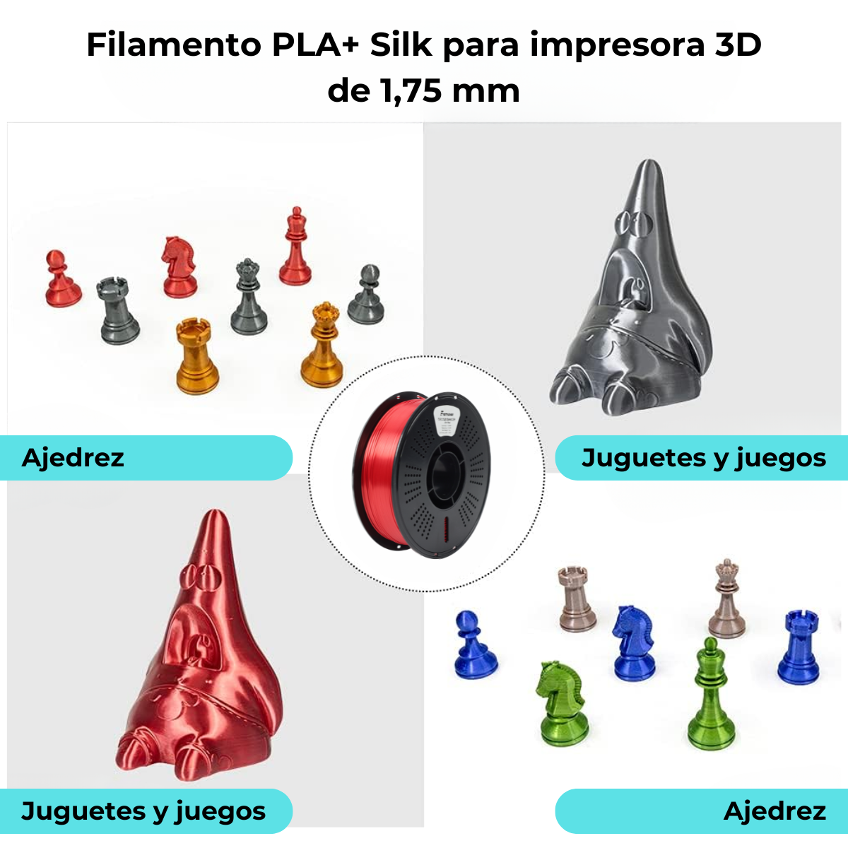 Filamento PLA+ High Speed Silk x1kg Fremover - Imagen 2