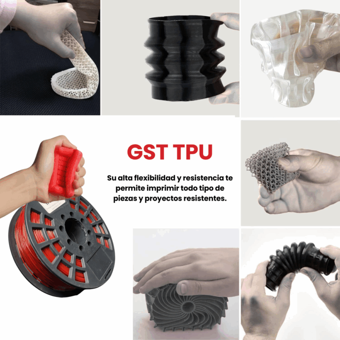 GST3D Filamento TPU Rollo x1 KG (Sin Caja) - Imagen 4