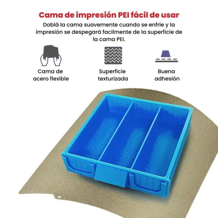 Cama Magnética Doble Cara PEI 235 x 235 - Imagen 6