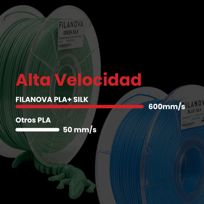 Filamento PLA SILK High Speed Filanova x 1Kg - Imagen 6