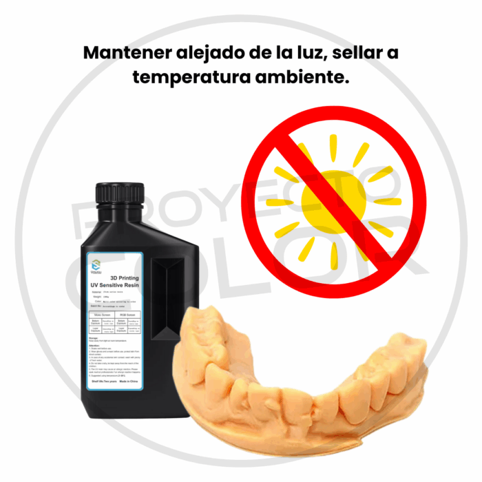 Resina UV Dental Moldeable YOUSU 1kg - Imagen 7