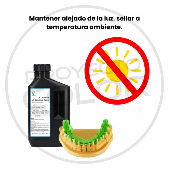 Resina UV Dental Casteable YOUSU 1kg - Imagen 7