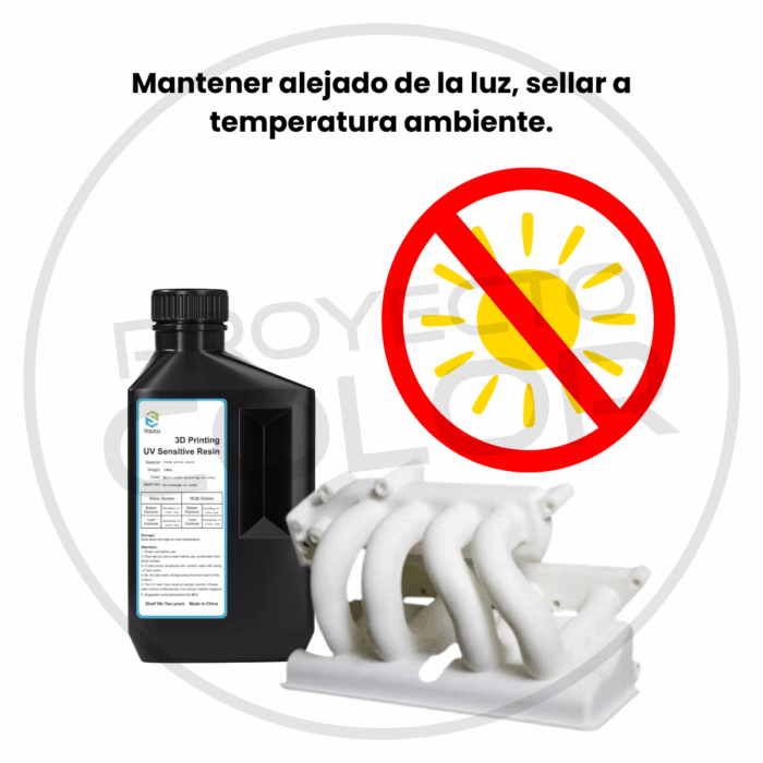 Resina UV Alta Dureza YOUSU 1kg - Imagen 7
