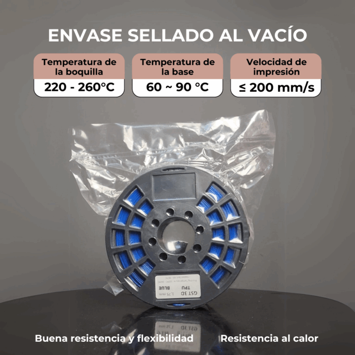GST3D Filamento TPU Rollo x1 KG (Sin Caja) - Imagen 5