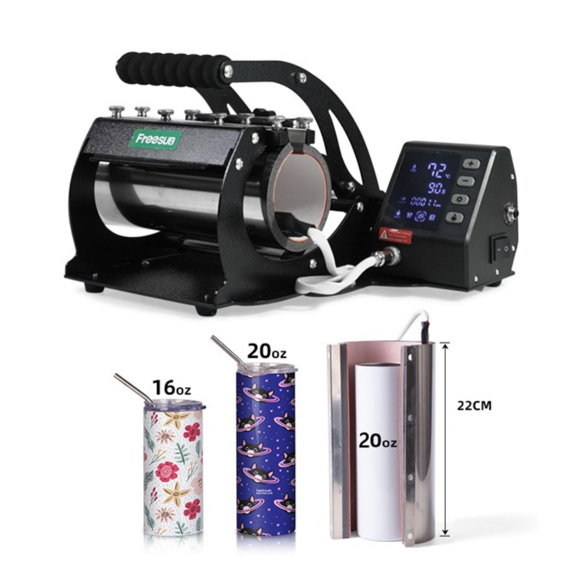 Estampadora Sublimadora para Tazas y Botellas - Imagen 2