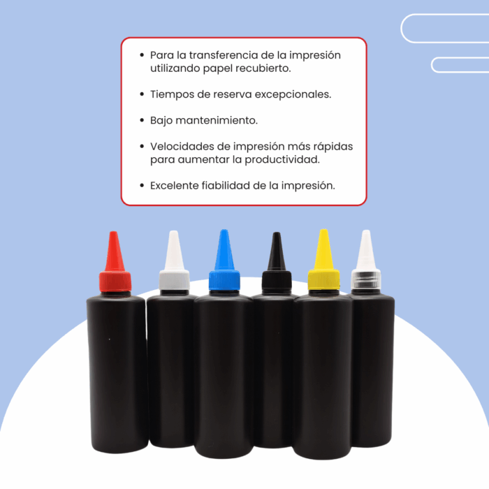 Tinta Dtf UV 250 ml - Imagen 4