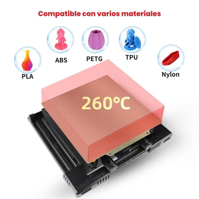 Cama Magnética Doble Cara PEI 310x310 - Imagen 8