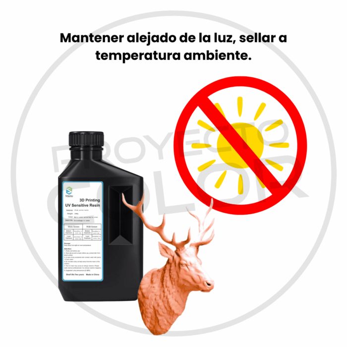 Resina UV Tipo ABS YOUSU 1kg - Imagen 7