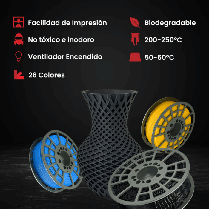 GST3D Filamento PLA+ x1 KG Sin Caja - Imagen 3