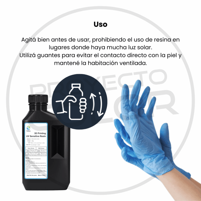 Resina UV Alta Dureza YOUSU 1kg - Imagen 8