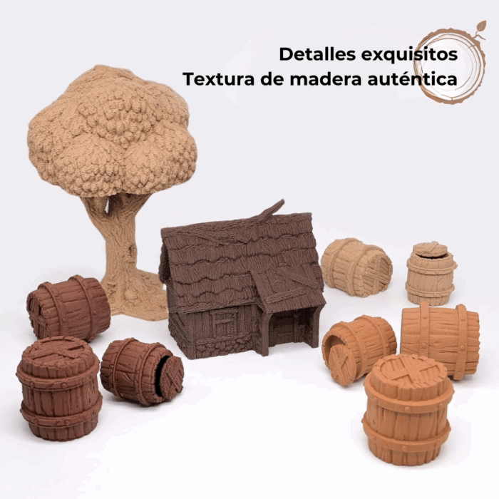 Filamento PLA WOOD High Speed Fremover x1kg - Imagen 8