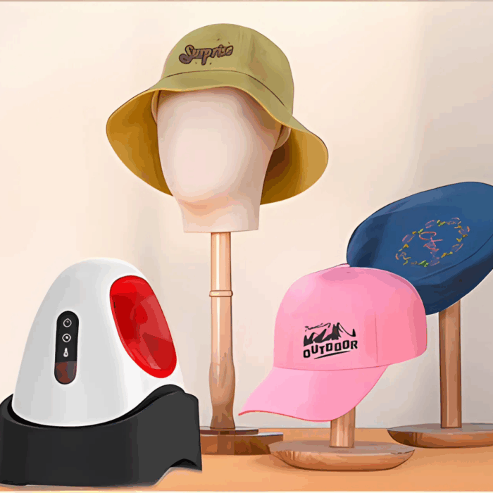 Sublimadora Estampadora Mini Portátil De Gorras GLOBAL - Imagen 7
