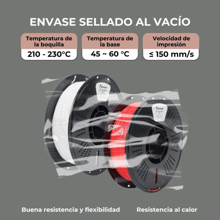 Filamento TPU High Speed x 800gr Fremover - Imagen 8