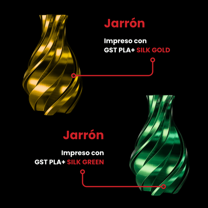 GST3D Filamento SILK Rollo x1 KG - Imagen 6