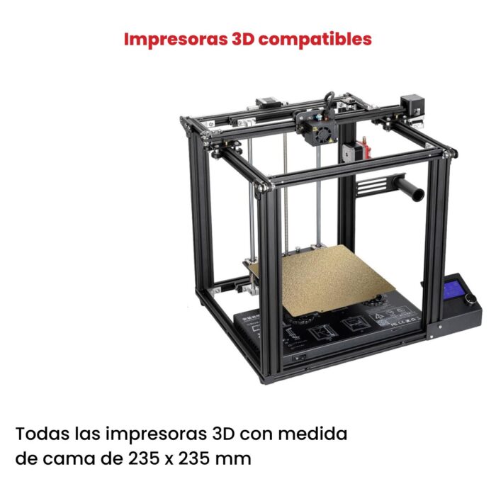 Cama Magnética Doble Cara PEI 235 x 235 - Imagen 8