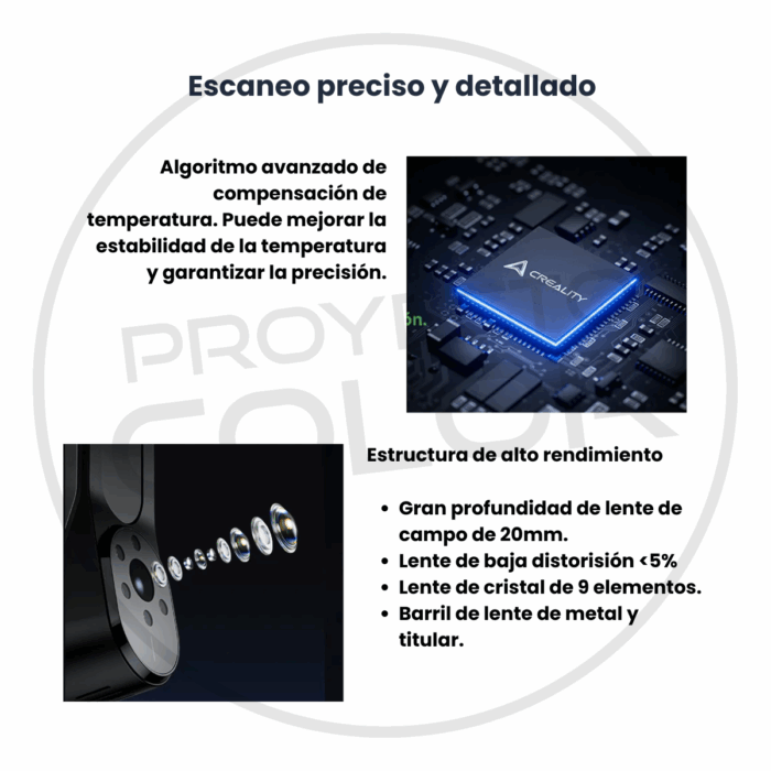 Creality Scanner Escáner 3D CR-Scan Raptor - Imagen 9
