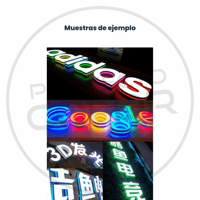 Creatwit Curadora Letras LED KC-01 - Imagen 12