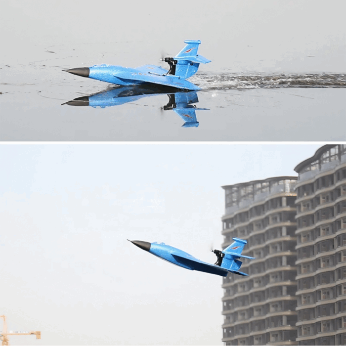 Avion Planeador Impermeable de Ala Fija a Control Remoto Toysky - Imagen 10