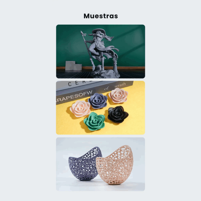 Resina Creality Vegetal 1Kg - Imagen 9