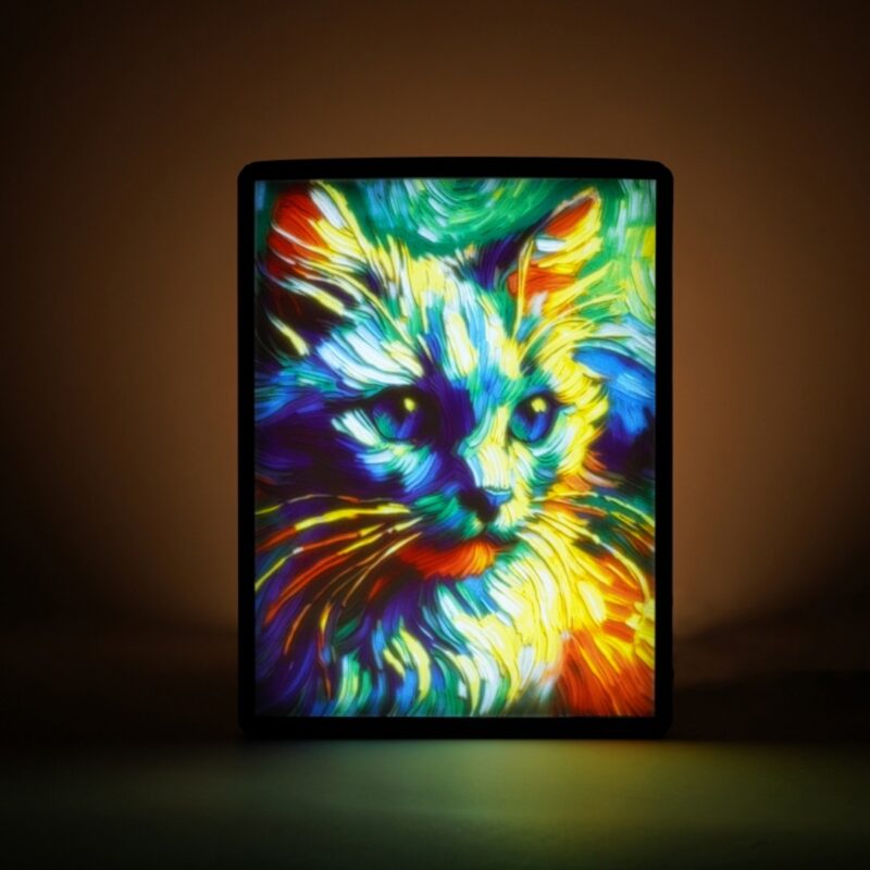 Kit Maker DIY Placa de retroiluminación LED de litofanía Box Original de Bambu Lab