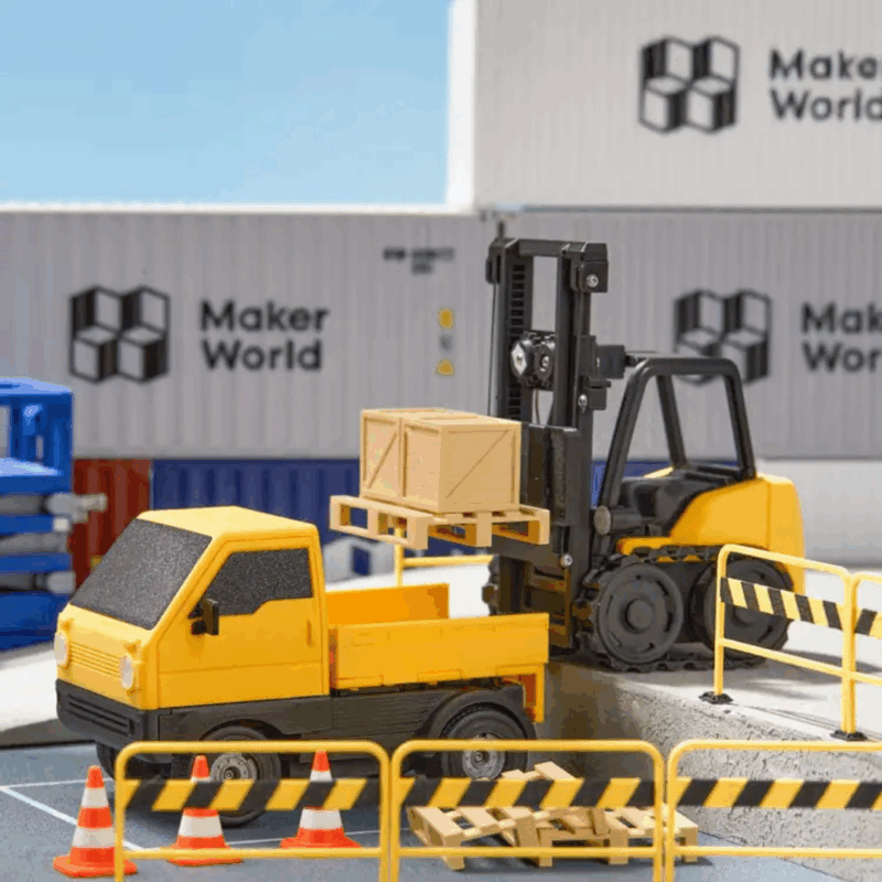 Kit Maker Box Juguete CyberBrick Construcción Box Original Bambu Lab