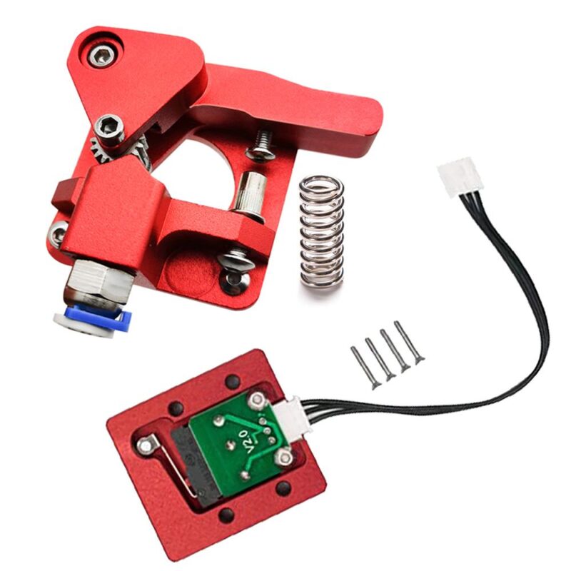 [COMBO] Extrusor Metal Doble Tracción + Sensor de Filamento c/ Cable